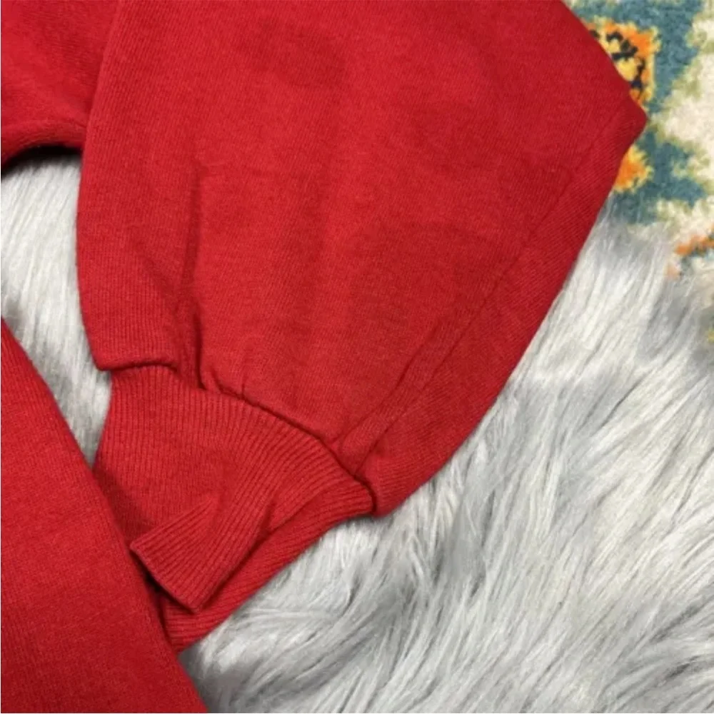 Vintage Red Mickey Mouse & Co Crewneck Sweater 90s